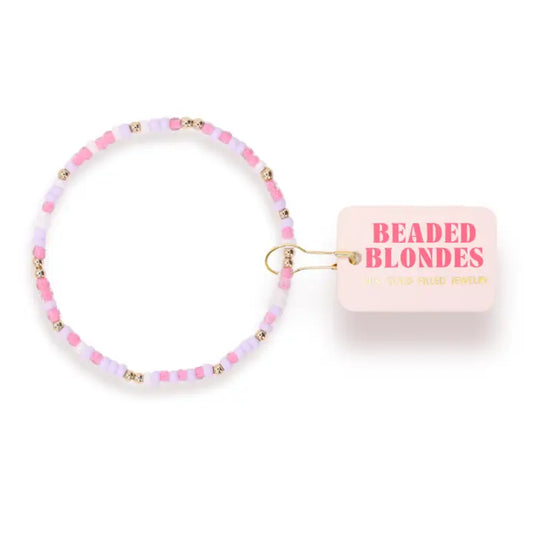 Beaded Blondes Blossom Sprinkle Bracelet