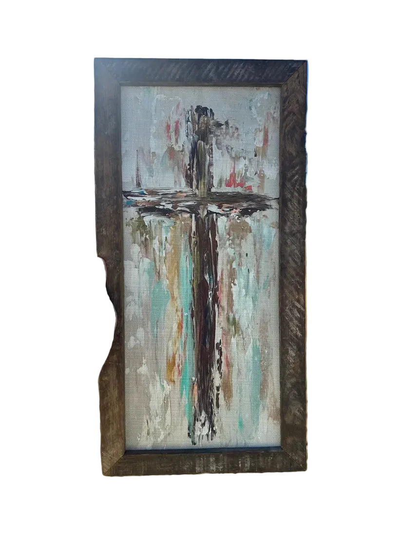 Southern Cotton Mill Cross 101 Framed Art