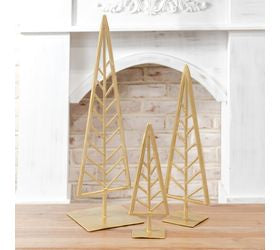 Pd HOME GOLD METAL TREES