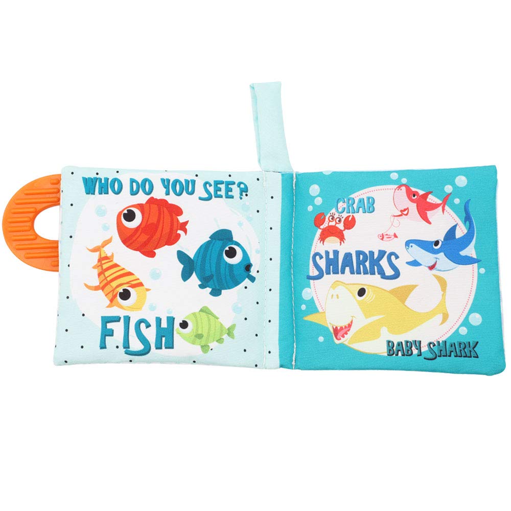 Bebe Mondo Baby Book Toy-Sea Animals Ocean World