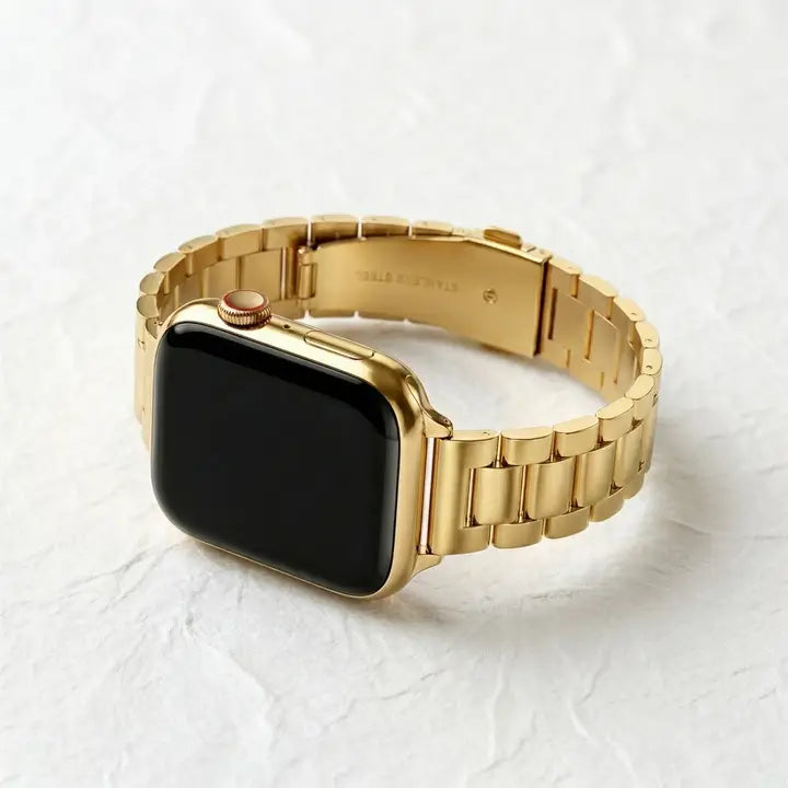 Cape Diablo Classic Gold Luxury Apple Watch Strap