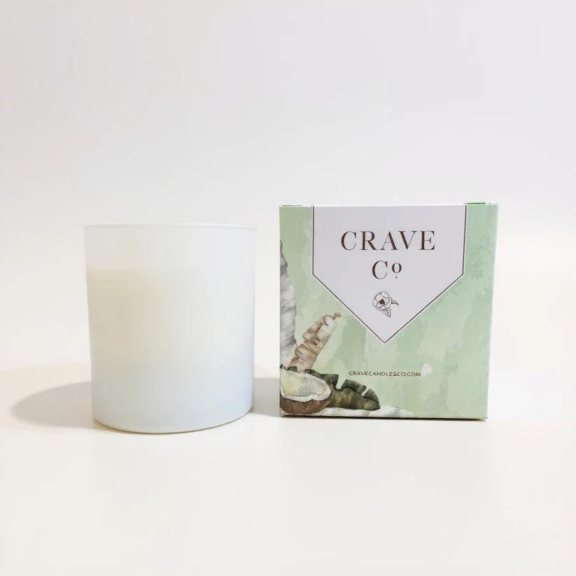 Crave Co. Twisted Coconut Boxed Candle