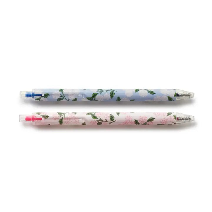 Rifle Paper Co. Hydrangea Gel Pen Set of 2