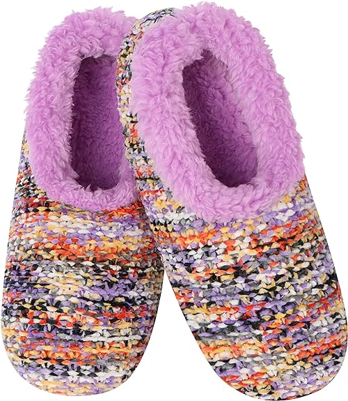 Women's Snoozies Miss Fancy Pants Slipper-Purple