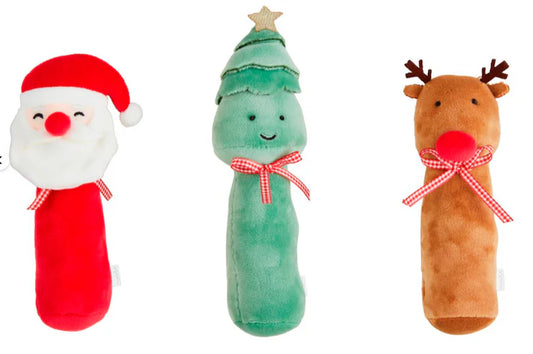 Mud Pie Christmas Musical Stick Rattles