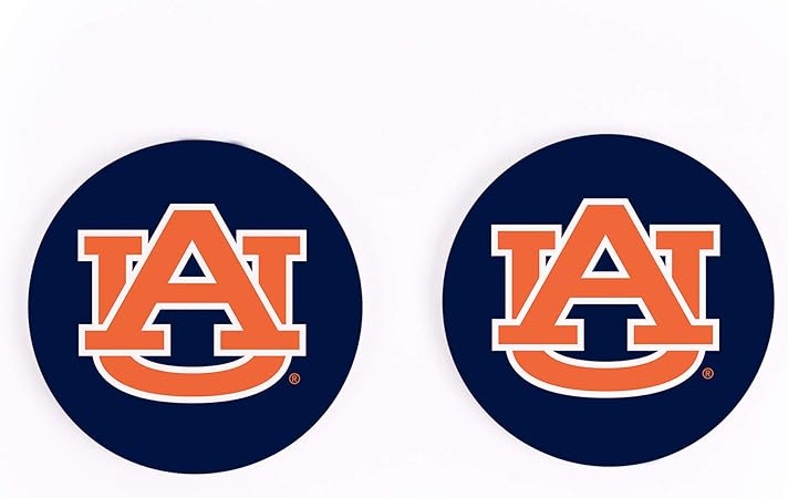 Auburn University Colored Logo 12-Pack Paper Crafted Coasters