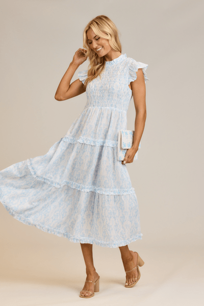 MUD PIE DORIAN MIDI DRESS