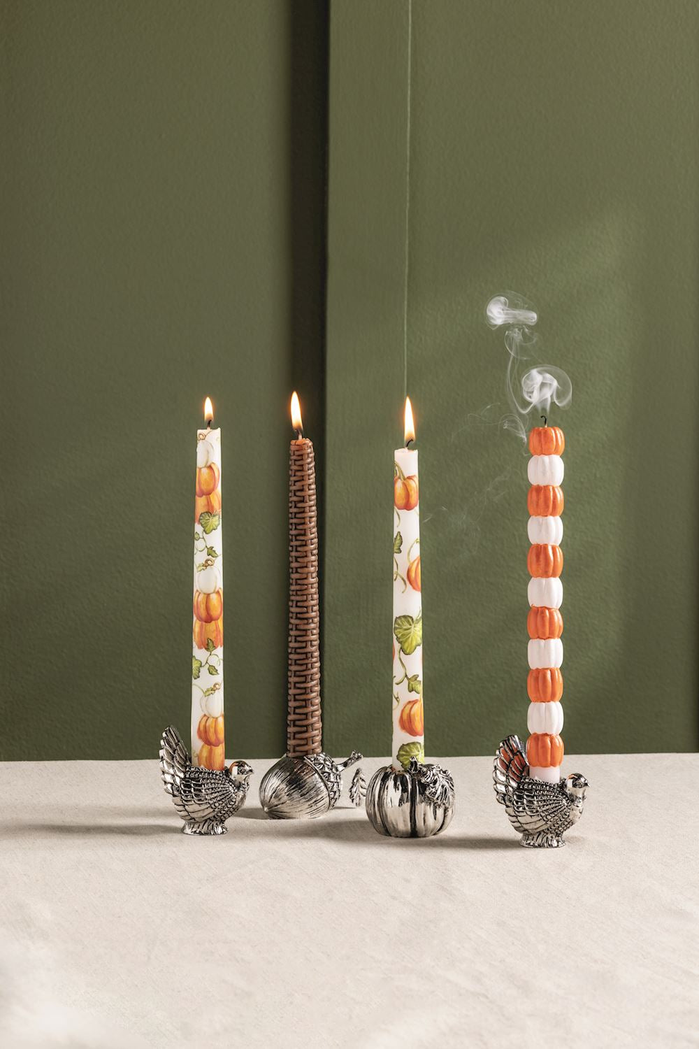 MUD PIE GATHER TAPER CANDLE SETS