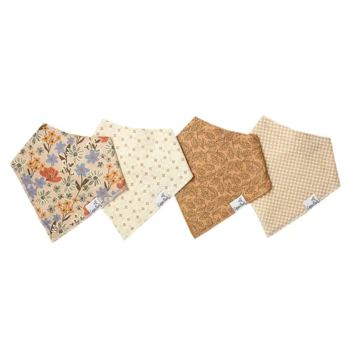 Copper Pearl Baby Bandana Bibs - Eden