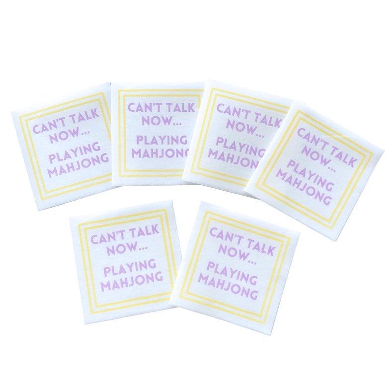 My Fair Mahjong Napkins