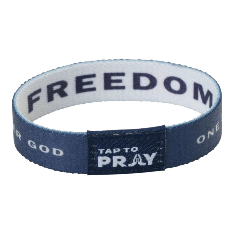 Tap To Pray® Wristband – Freedom