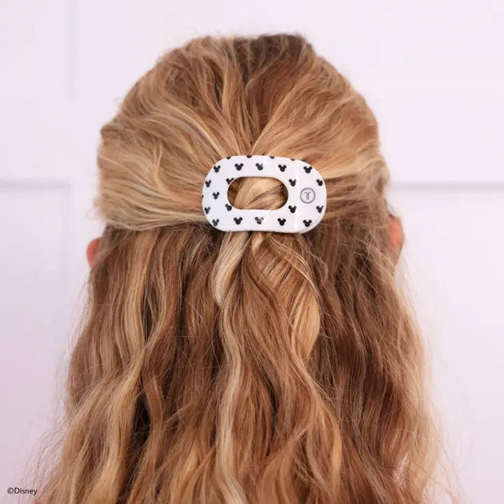 Teleties Flat Round Hair Clip | Tiny | the Iconic Mickey Mouse