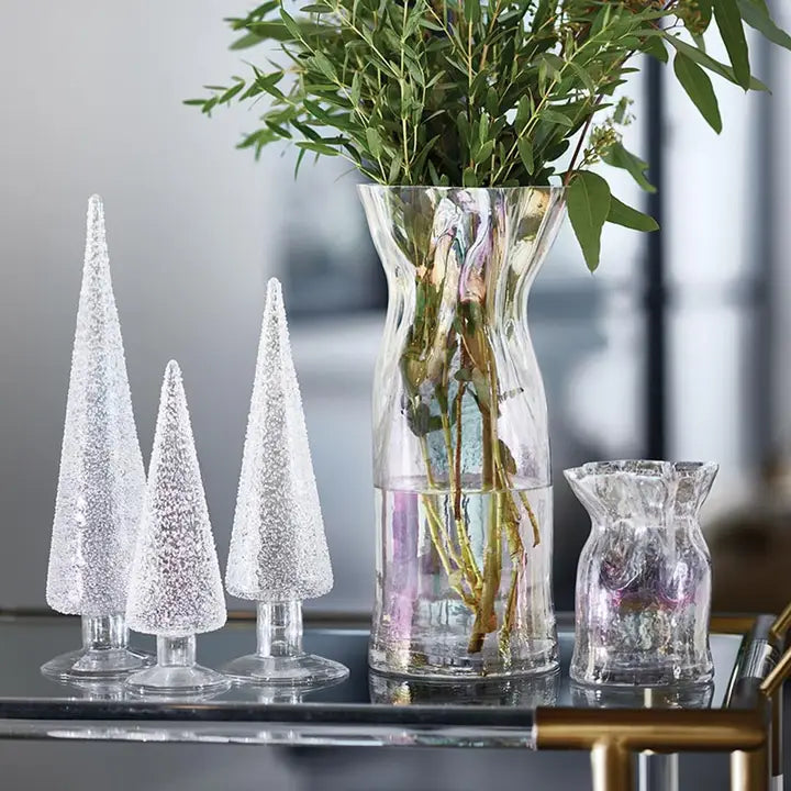 Santa Barbara Design Studio Luster Glass Tree - Set of 3