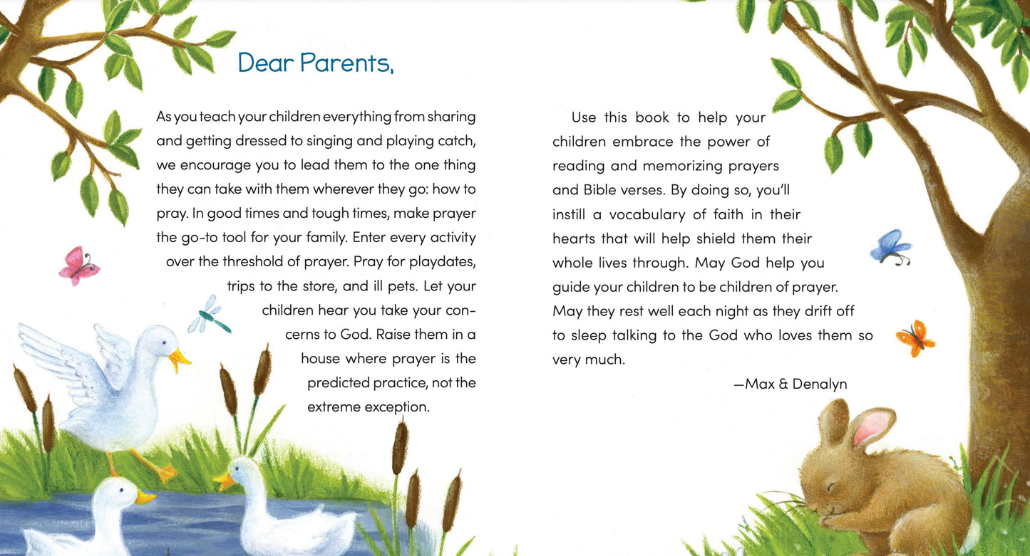 Bedtime Prayers for Little Ones Board book – January 3, 2023 by Max Lucado (Author), Denalyn Lucado (Author), Lisa Alderson (Illustrator)