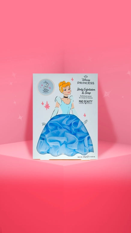 Mad Beauty Princess Set Body Exfoliator and Soap - Cinderella
