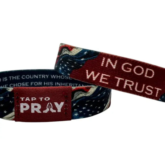 Versible Tap To Pray™ Wristbands - Patriot