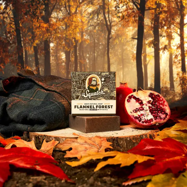 Dr. Squatch Flannel Forest Bar Soap