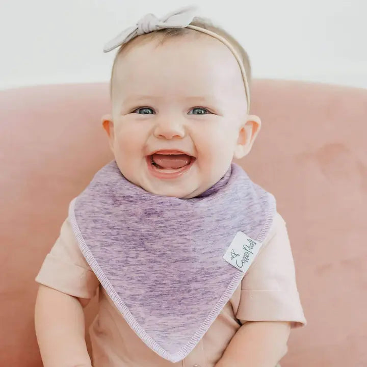 Copper Pearl Baby Bandana Bibs - Lacie