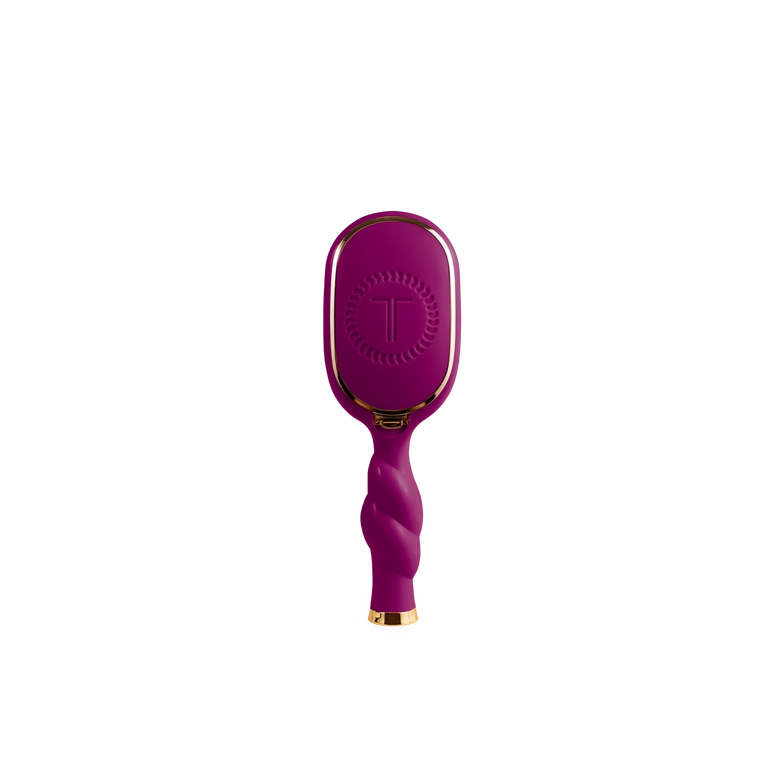 Teleties Mini Detangler Hair Brush For Medium Hair - Mulberry
