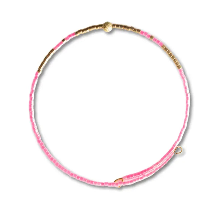 Lenny & Eva Sprinkles Bangle-Hot Pink