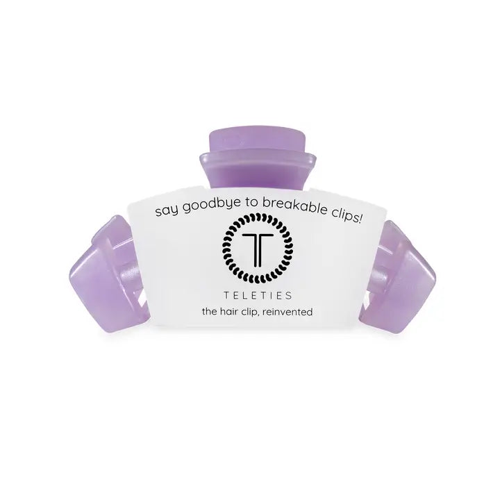Teleties Classic Hair Clip | Small | Lavender Mist