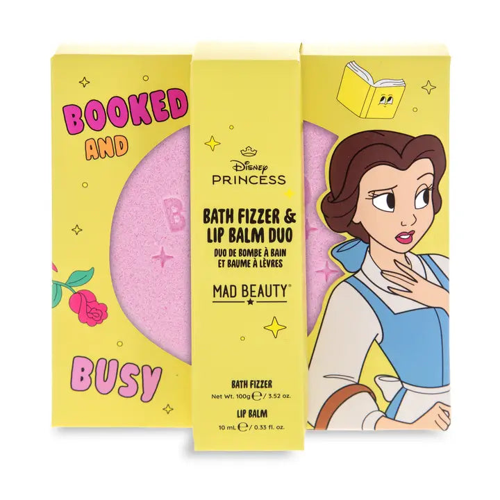 Mad Beauty Princess Express Yourself Fizzer & Lip Balm - Belle