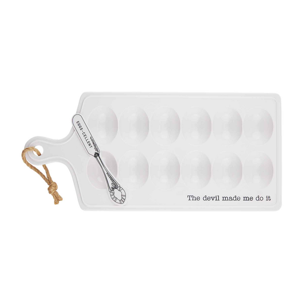 MUD PIE OUTDOOR EGG TRAY SET