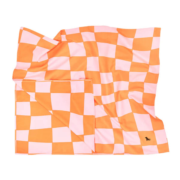 Dock & Bay Quick Dry Towels - Groovy Check - GRS Certified-XL