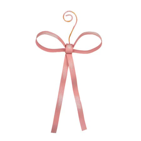 The Round Top Collection Pink Bow Ornament