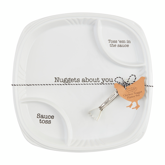 MUD PIE CHICKEN NUGGET PLATTER SET