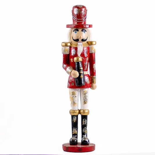 The Royal Standard Otto Nutcracker Red/White 4.75x18