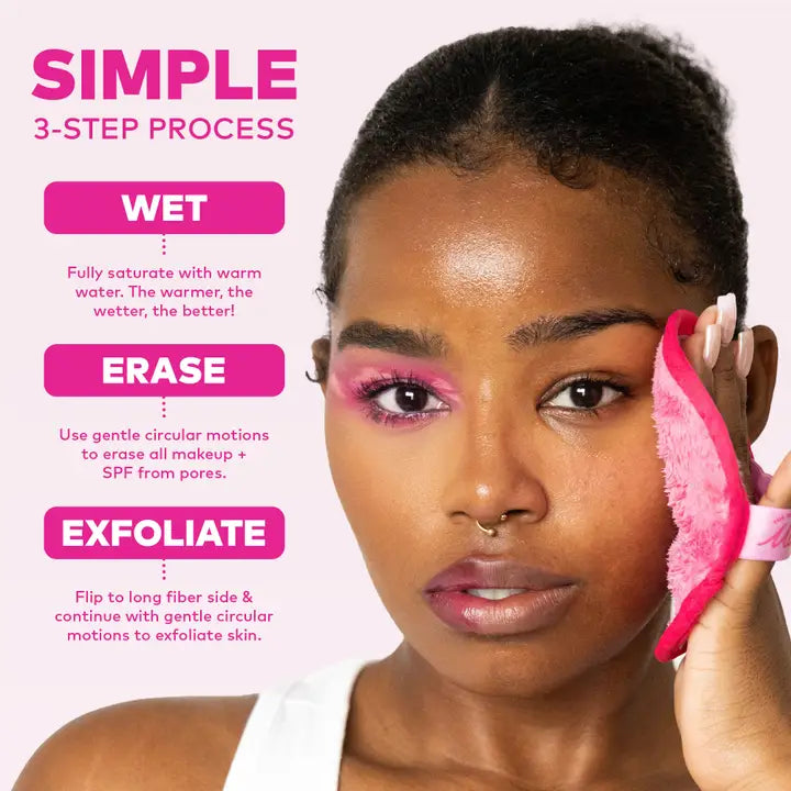Original Pink Makeup Eraser Pro | Best Seller