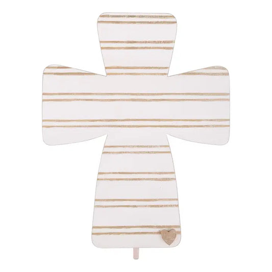 Glory Haus White Cross Topper