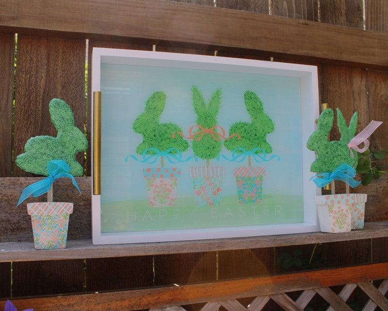 TradeCie 2.5-4x8.5-9" Bunny Topiary
