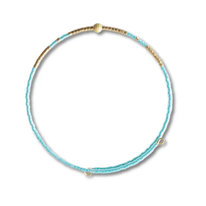 Lenny & Eva Sprinkles Bangle-Turquoise