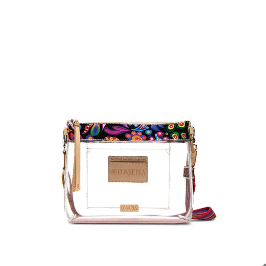 CONSUELA Downtown Crossbody, Clear Sophie