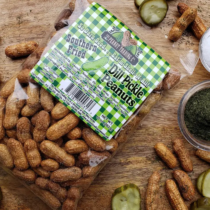 The Peanut Trading Company Deep Fried Peanuts - Dill Pickle