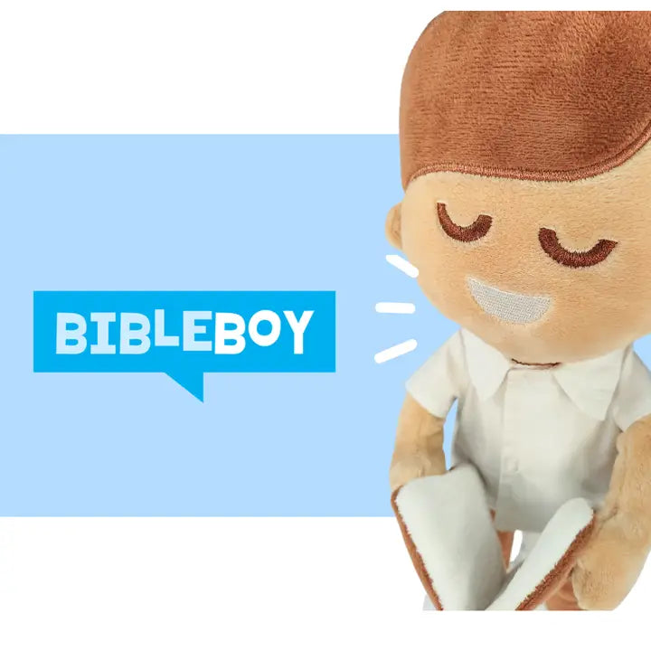 Talking Jesus Doll Bibleboy - Speaks 36 Bible Verses