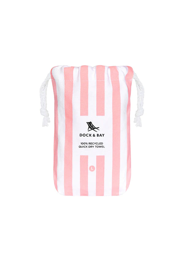 Dock & Bay Quick Dry Towels - Malibu Pink