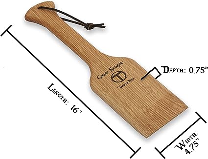 Great Scrape® - Woody® Eco (14) - The Ultimate BBQ Cleaning Tool® & Wood  Grill Scraper