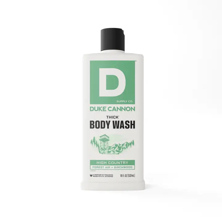 Duke Cannon Thick Body Wash High Country 18oz