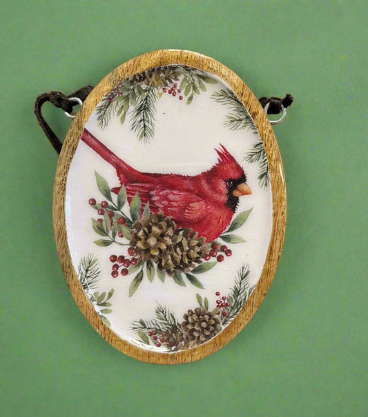 BURTON + BURTON CHRISTMAS CARDINAL ORNAMENT