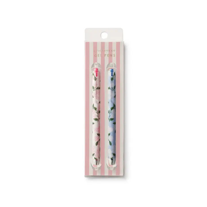 Rifle Paper Co. Hydrangea Gel Pen Set of 2
