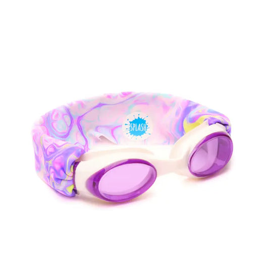 Splash Place Pastel Swirl Swim Goggles