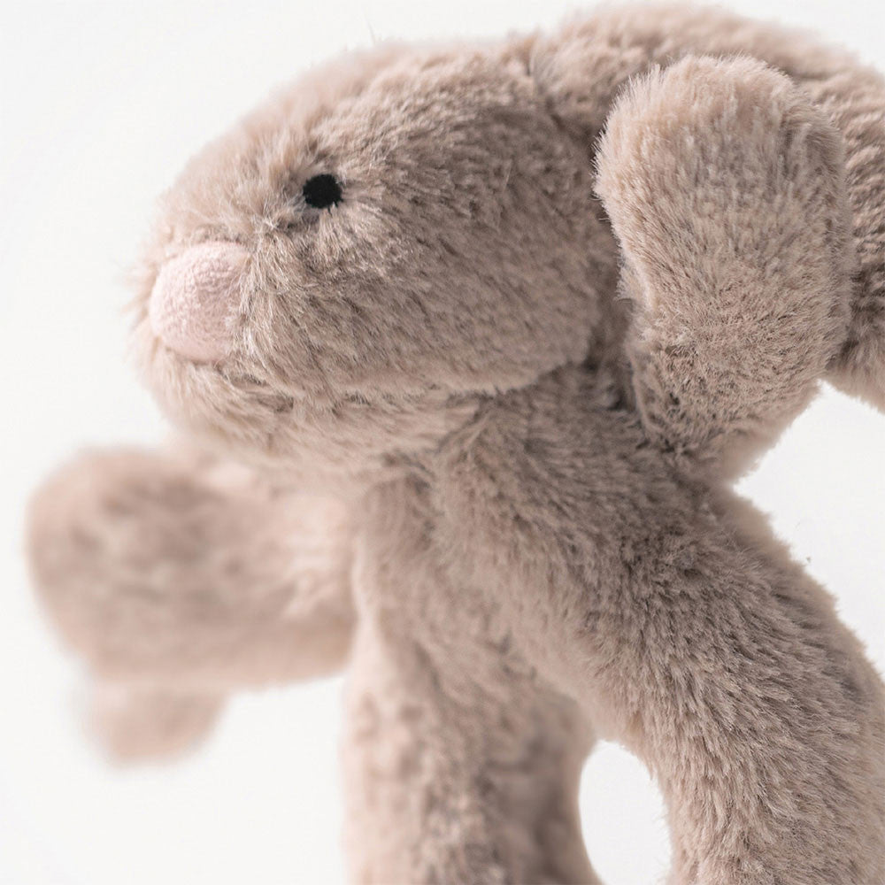 Jellycat Bashful Bunny Ring Rattle-Beige