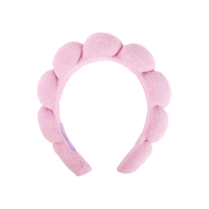 Cait + Co Plush Spa Headband - Amethyst | Gem Collection