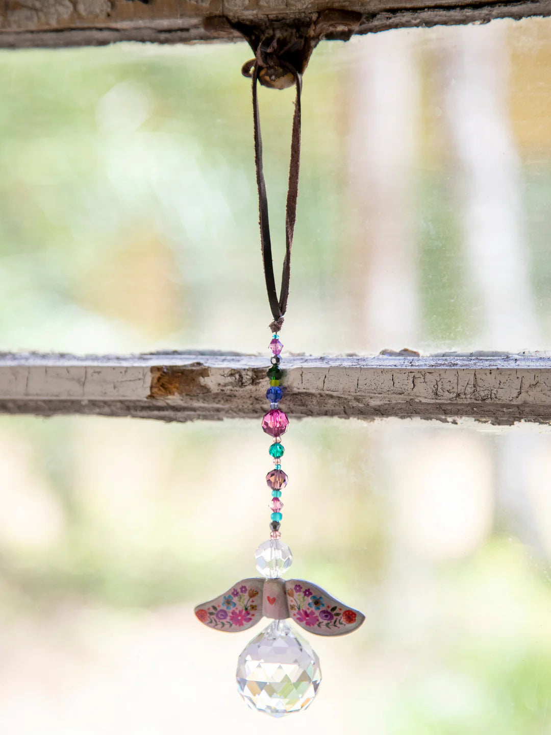 Natural Life Sun Catcher Car Charm-Angel