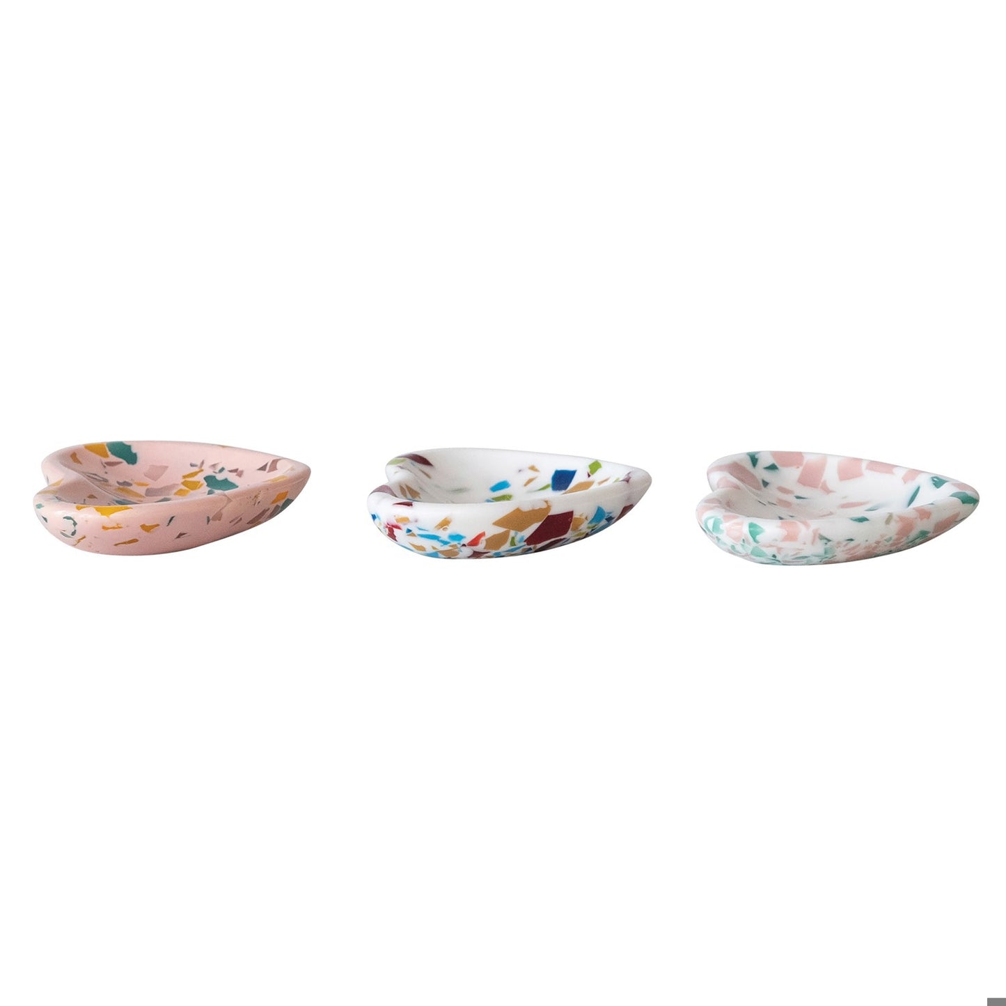 HAZEL MAZEL 2-1/4"L x 2"W Resin Heart