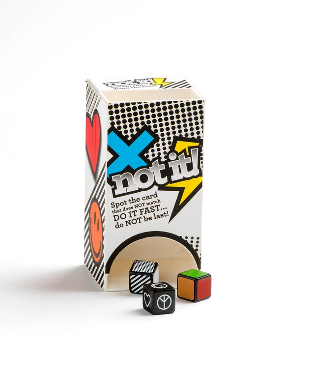 Not It! v1.0 - Fast Paced Travel Art Gift Dice Card Game!