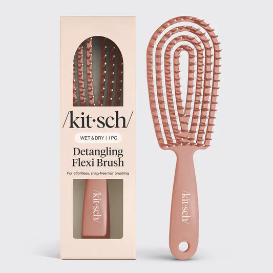 Kitsch Detangling Flexi Brush - Terracotta